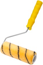 Валик полиакриловый, бежевый с черной полоской, диам. 40/61 мм; ворс 10,4 мм, 180 мм