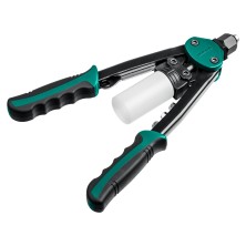 KRAFTOOL MaxKraft-48, 2.4 - 4.8 мм, 290 мм, компактный двуручный заклепочник (31161)