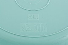 Таз пластмассовый круглый 8 л, Россия Elfe