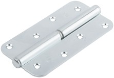 Петля накладная оцинкованная, тип "ПН", 130 мм, левая