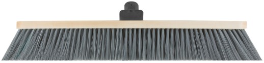 Щетка для пола деревянная наклонная "Метро", пластиковая тулейка под углом, 5-ти рядная, 500х45 мм