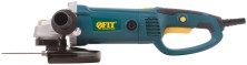 Шлифмашина угловая 2200 Вт; 6000 об/мин; КлК 230 мм; тяж.; б/с щеток; рез.накл.; плав.пуск; повор.; короб.