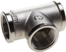 GENERAL FITTINGS внутренняя резьба 3/4″, никель, тройник (51052-3/4)