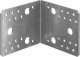 ЗУБР УК-2.5, 90 x 105 x 105 x 2.5 мм, цинк, крепежный уголок (31012-105)
