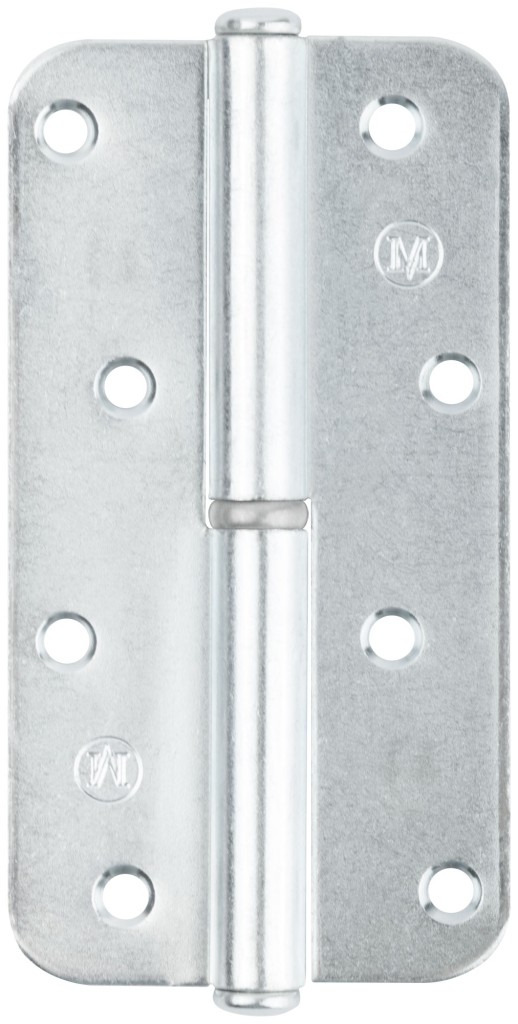 Петля накладная оцинкованная, тип "ПН", 130 мм, правая