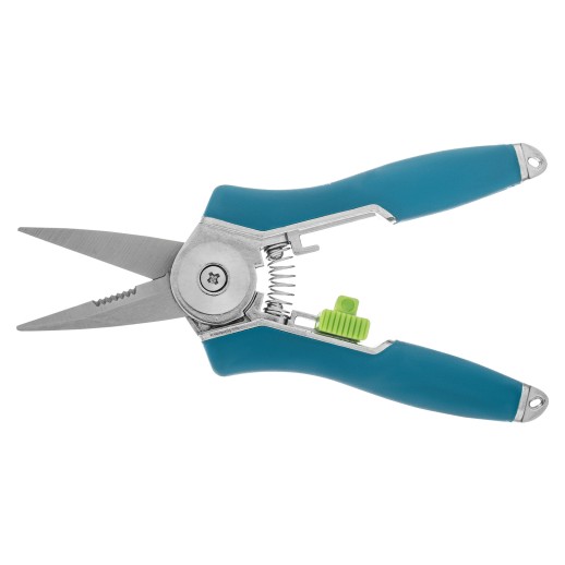 Секатор цветочный, 150 мм, металлические обрезиненные рукоятки, Luxe, Palisad