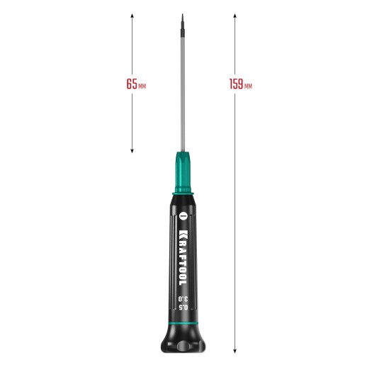 KRAFTOOL Precision SL3.0, отвертка для точных работ (25681-3.0)