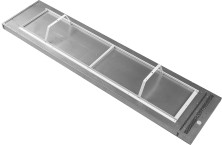 Обогреватель ЗУБР ″Мастер″ инфракрасный, рифлёная панель, потолочный, закрытого типа, ТЭН, 1,0кВт, 2,2 м, 220В