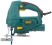 Лобзик 570 Вт; 0-3000 ход/мин; БзП; маятник; 65 мм; рез. накл.; коробка