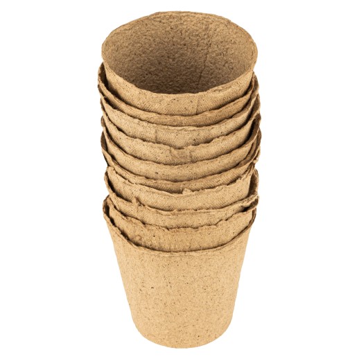 Горшочек для рассады, 110 х 100 мм, торфяной, 10 шт, Россия