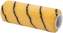 Ролик полиакриловый, бежевый с черной полоской, диам. 40/61 мм; ворс 10,4 мм, 180 мм
