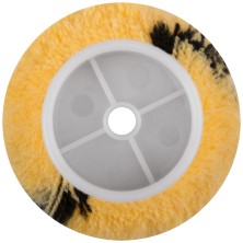 Ролик полиакриловый, бежевый с черной полоской, диам. 40/61 мм; ворс 10,4 мм, 180 мм