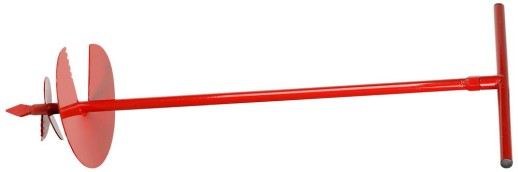 D 250 мм, твердосплавная напайка на рабочей кромке, ручной, садовый бур (39491-250)