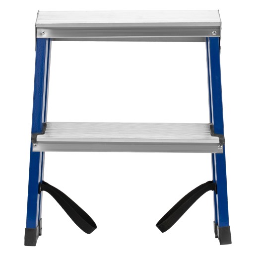 Стремянка двусторонняя 2 ступени, стальная, Россия, Сибртех