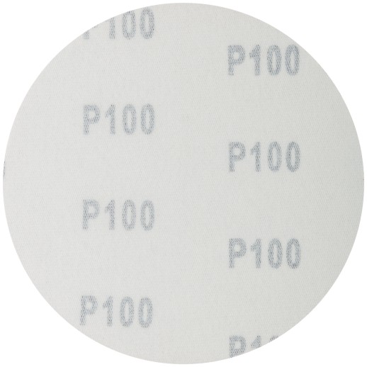 Круги шлифовальные сплошные (липучка), алюминий-оксидные, 125 мм, 5 шт. Р 100