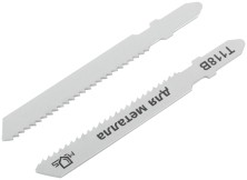 Полотна для эл. лобзика, T118B, по металлу, HSS, 75 мм,  2 шт.