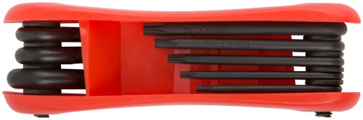 Ключи "звездочки" 8 шт. CrV Т9-Т40 складные