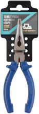 Тонкогубцы изогнутые "Тор", инстр. сталь, пластиковые ручки 160 мм