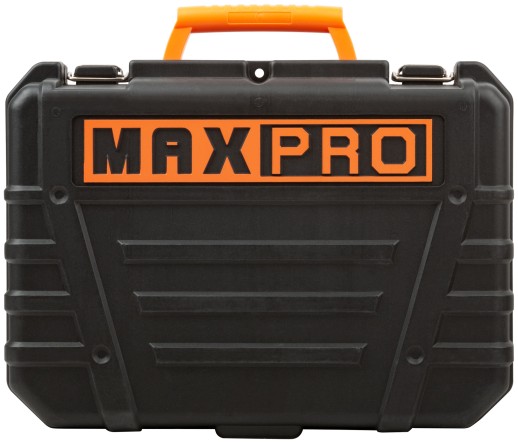 MAX-PRO Перфоратор монтажный 620 Вт; 0-1000об/мин; 2,5Дж; 3 режима; Д/Б/М-30/24/13; 2,8кг; SDS-PLUS; антивибрационная ручка; резиновые вставки; резино