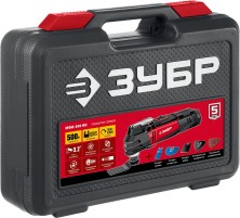 ЗУБР OQIS, 500 Вт, реноватор, кейс, набор насадок (МФИ-500 КН)