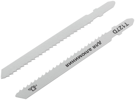 Полотна для эл. лобзика, T127D, по алюминию и пластику, HSS, 100 мм,  2 шт.