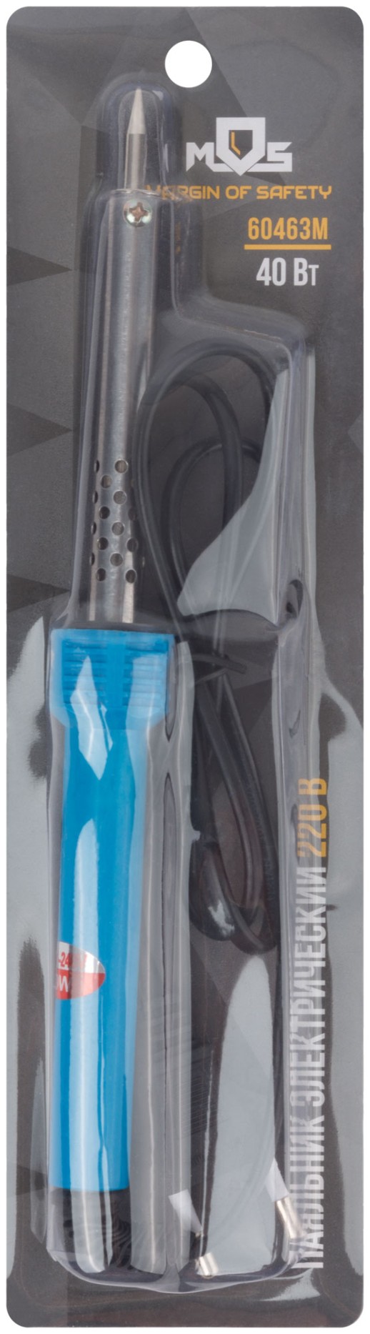 Паяльник пластиковая ручка  40 Вт