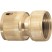 Соединитель латунный, быстросъемный, внутренняя резьба 1/2 Palisad