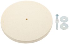 Круг полировальный фетровый со штифтом 150 мм