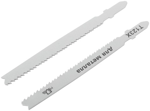 Полотна для эл. лобзика, T123X, универсальные, HSS, 100 мм,  2 шт.