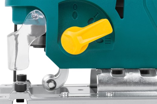 Лобзик  800 Вт; 0-3000 ход/мин; БзП; маятник; 100 мм; лазер; рез. накл.; коробка