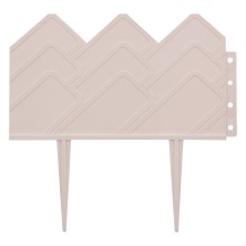 Бордюр "Кантри", 14 х 310 см, белый, Россия, Palisad