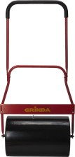 GRINDA 62 л, размеры 400 х 580 мм, стальной барабан, нескользящая рукоятка, каток для газона (422115)