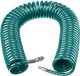 KRAFTOOL 20 м, 8 х 12 мм, 15 бар, воздушный спиральный шланг с фитингами рапид (06590-20)