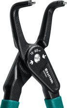 KRAFTOOL 180 мм, изогнутые губки, внутренний, съемник стопорных колец (22812-2)