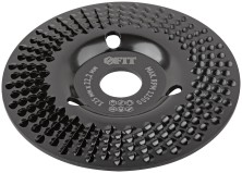 Диск обдирочный по дереву, наклонный, посадочный диаметр 22,2 мм, 125 мм, грубая насечка