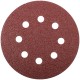 Круги шлифовальные с отверстиями (липучка), алюминий-оксидные, 125 мм, 5 шт.  Р 36
