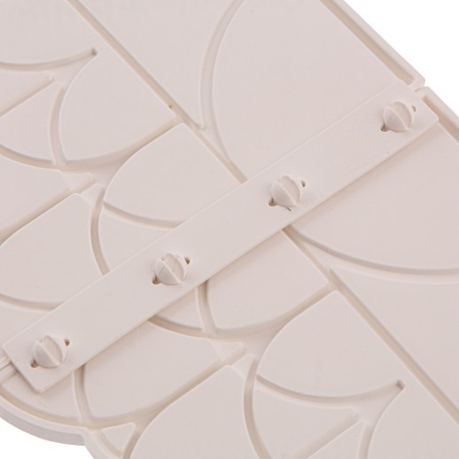 Бордюр "Прованс", 14 х 310 см, белый, Россия, Palisad