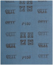 Листы шлифовальные на тканевой основе, алюминий-оксидный абразивный слой 230х280 мм, 10 шт. Р 150
