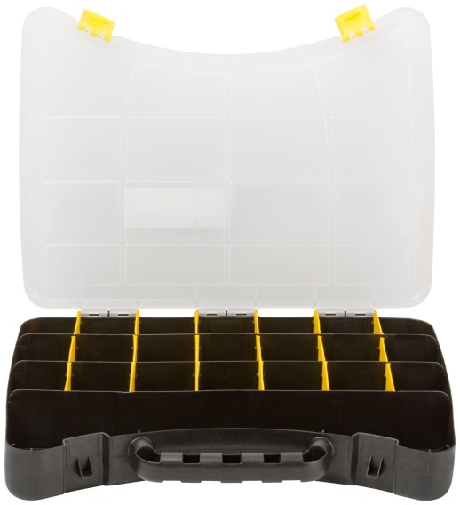 Ящик для крепежа (органайзер) (с защелкой) 16'' ( 400х300х60 мм )