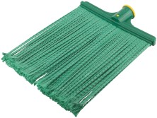 Метла пластиковая №1, плоская мягкая  260х330 мм ( посадочный диаметр 25 мм )