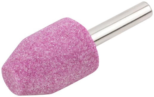 Шарошка абразивная (по металлу), хвостовик 6 мм, цилиндр со скосом 18 х 27 мм