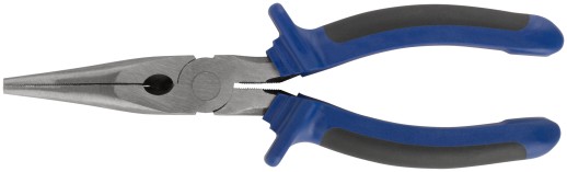 Тонконосы "Один" двухцветные обрезиненные ручки, полированная сталь 200 мм