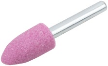 Шарошка абразивная (по металлу), хвостовик 6 мм, цилиндр с острым наконечником 14 х 25 мм