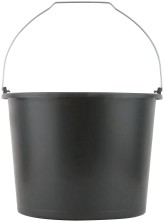 Ведро строительное пластиковое для перемешивания раствора, усиленные стенки 12 л