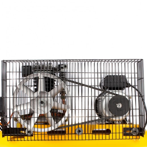 Компрессор воздушный BCI2300/100, ременный привод, 2.3 кВт, 100 литров, 400 л/мин Denzel