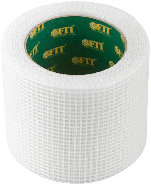 Лента стеклотканевая клейкая, 100 мм х 20 м