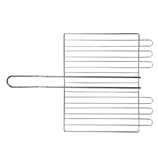 Решетка гриль 260 х 320 х 65 мм. объемная хромированная Camping Palisad