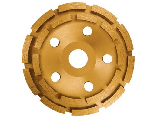 Чашка алмазная зачистная, 125 мм, двухрядная Matrix