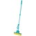 Швабра отжимная, 110 см, губка PVA 26х5,5х6 см, телескопическая рукоятка, бирюзовая, Home// Palisad