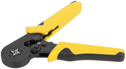 Пресс-клещи для обжима втулочных наконечников 0,25-10 мм, прорезиненные ручки 175 мм